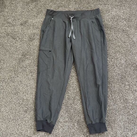 FIGS Zamora 2.0 Jogger Scrub Pants Graphite W18SW2005 Size L/P Large Petite - Picture 3 of 12